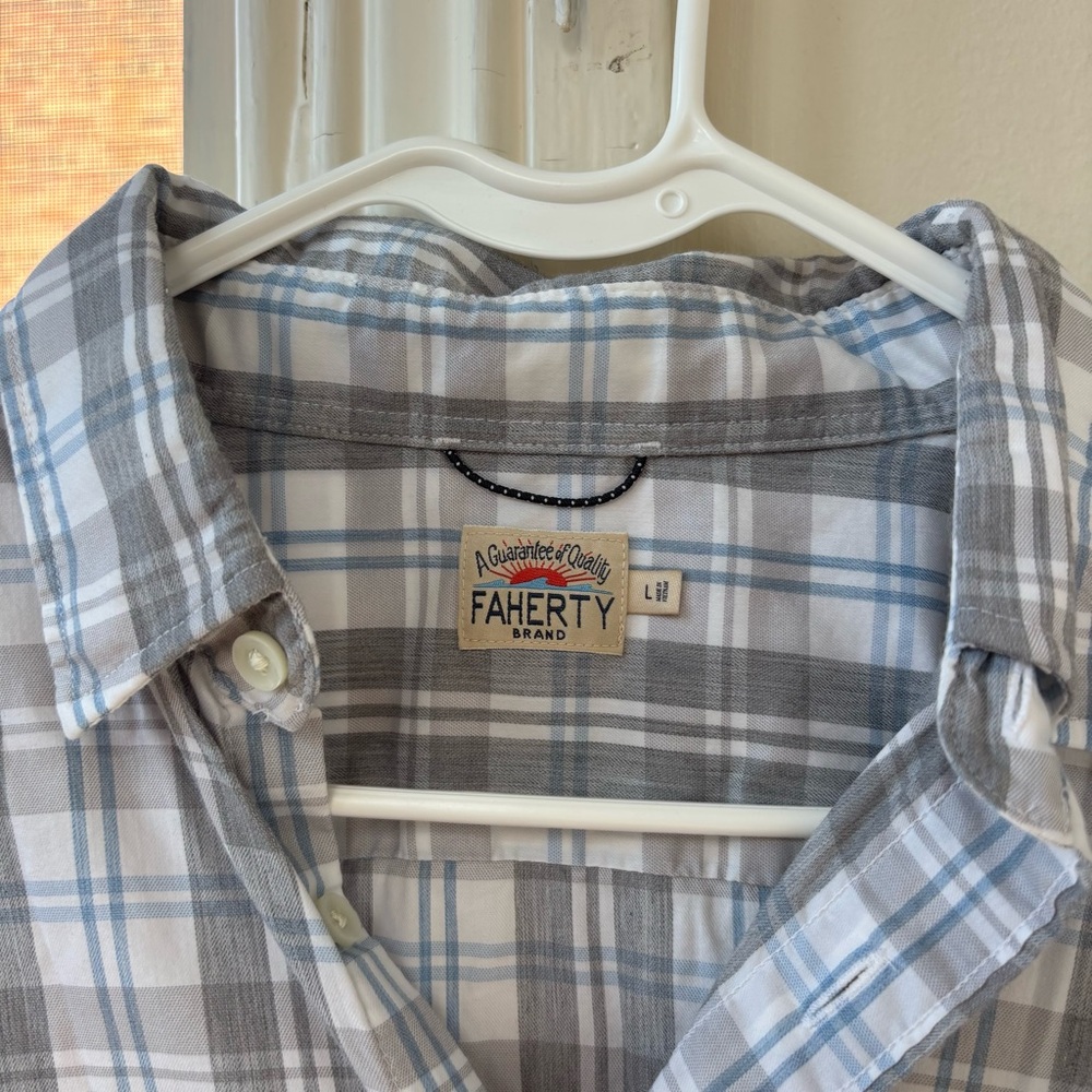Faherty Plaid Button Down - image 3